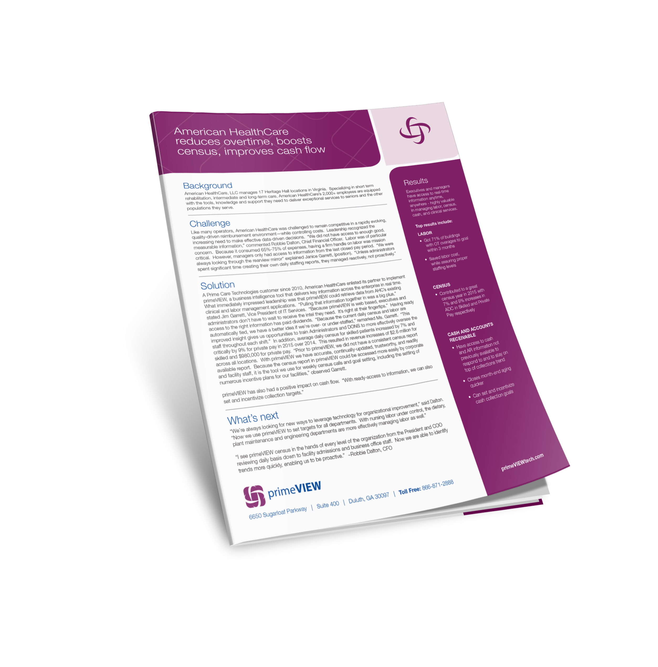 American HealthCare case study 